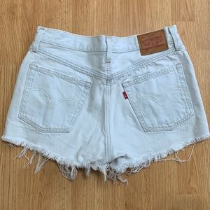 Levi’s 501 Light Wash Denim Cutoffs